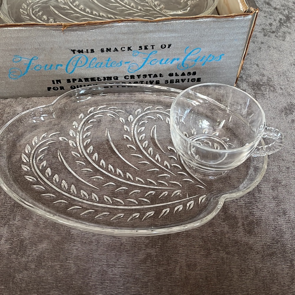 Federal Glass Hospitality Snack Set